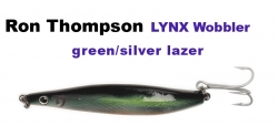 R.T. Lynx Wobbler 103 mm 22g green/silver lazer