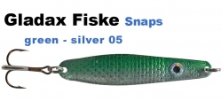 Gladsax Snaps Blinker - 15g - Grün / Silber