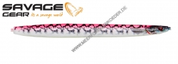 Savage Gear 3D SOFT Line Thru Sandeel 125 mm 20 g  Pink Pout