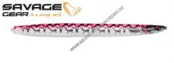 Savage Gear 3D SOFT Line Thru Sandeel 125 mm 20 g Pink Pout