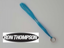 Ron Thompson Hornhechtschlaufen mit Sprengring  Farbe :Blau 10 Stück