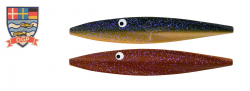 OGP Twister Coast 89 mm 16,5 g BRUN BØRSTEORM