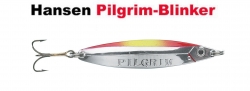 Pilgrim-Blinker 77 mm 14 g silver/orange/yellow