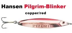 Pilgrim-Blinker 77 mm 22 g copper/red , rot/kupfer