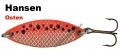 Hansen Osten 47mm  10 g Red / Silver
