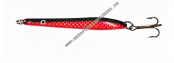 Flemmings Loke Blinker 92 mm 15 g rot / schwarz