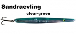 Sandgraevling - Clear-Green - 16g