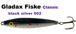 Gladsax Classic Wobbler 68mm 12g Schwarz / Pearl Weiß