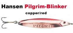 Pilgrim-Blinker 61 mm 10 g kupfer / rot