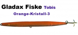 Gladsax TOBIS-Wobbler - 23g Orange-Kristall