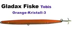 Gladsax TOBIS-Wobbler - 23g Orange-Kristall
