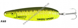 Grizzly Spoon Gr. L  140mm schwarz / fluogelb UV