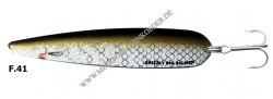 Grizzly Big Salmon 150mm weiss silber / braun / gold Tobis