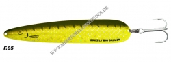 Grizzly Big Salmon 150mm schwarz / gelb