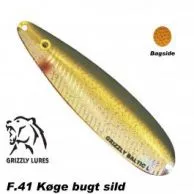 Grizzly Baltic Gr. L 140mm schwarz / gold /weiss ( Køge Bugt Sild )