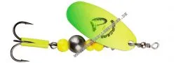 Savagear Caviar Spinner Gr. 4 ; 90mm 18g Fluo Gelb / Fluo Gr&uuml;n