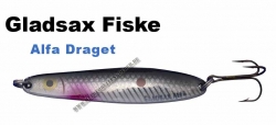 Gladsax - Alfa - Draget - 80mm  25g Schwarz/Silber/Reflex